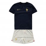 Camiseta Francia 1ª Nino 2022