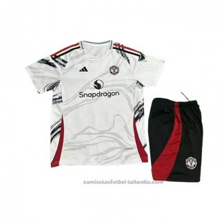 Camiseta Manchester United Special Nino 25/26 Blanco