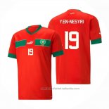 Camiseta Marruecos Jugador Y.En-Nesyri 1ª 2022