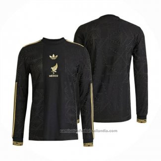 Camiseta Mexico Special Manga Larga 2025 Negro