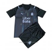 Camiseta Olympique Marsella Portero Nino 21/22 Negro