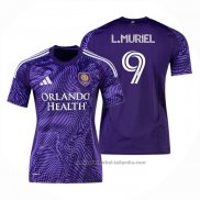 Camiseta Orlando City Jugador Luis Muriel 1ª 2025