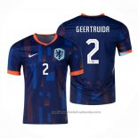 Camiseta Paises Bajos Jugador Geertruida 2ª 24/25
