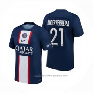 Camiseta Paris Saint-Germain Jugador Ander Herrera 1ª 22/23