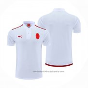 Camiseta Polo del AC Milan 22/23 Blanco