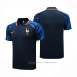Camiseta Polo del Francia 22/23 Azul Oscuro