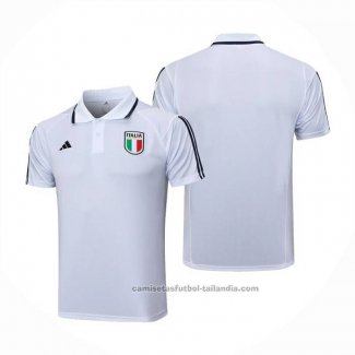 Camiseta Polo del Italia 23/24 Blanco