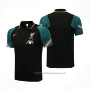 Camiseta Polo del Liverpool 21/22 Negro