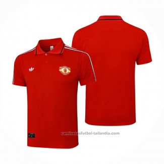 Camiseta Polo del Manchester United 25/26 Rojo