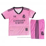 Camiseta Real Madrid Portero Nino 21/22 Rosa