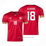 Camiseta Serbia Jugador Vlahovic 1ª 2022