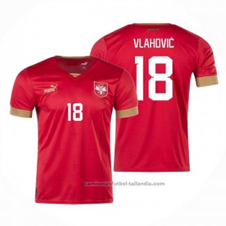 Camiseta Serbia Jugador Vlahovic 1ª 2022