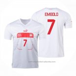 Camiseta Suiza Jugador Embolo 2ª 2022