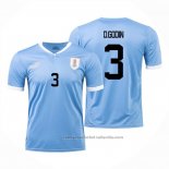 Camiseta Uruguay Jugador D.Godin 1ª 2022