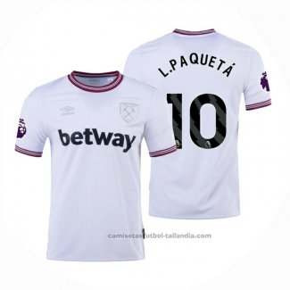 Camiseta West Ham Jugador L.Paqueta 2ª 23/24