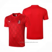 Camiseta de Entrenamiento AC Milan 20/21 Rojo