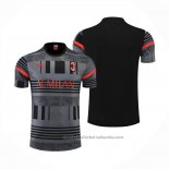 Camiseta de Entrenamiento AC Milan 22/23 Gris