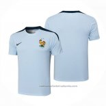 Camiseta de Entrenamiento Francia 24/25 Azul Claro