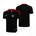 Camiseta de Entrenamiento Manchester United 21/22 Negro