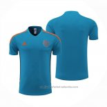 Camiseta de Entrenamiento Manchester United 22/23 Azul