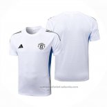 Camiseta de Entrenamiento Manchester United 25/26 Blanco