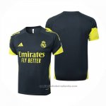 Camiseta de Entrenamiento Real Madrid 25/26 Negro Amarillo