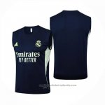 Camiseta de Entrenamiento Real Madrid Sin Mangas 25/26 Azul