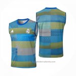 Camiseta de Entrenamiento Real Madrid Sin Mangas 25/26 Azul Verde