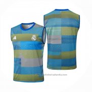 Camiseta de Entrenamiento Real Madrid Sin Mangas 25/26 Azul Verde