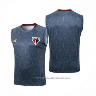 Camiseta de Entrenamiento Sao Paulo Sin Mangas 25/26 Gris