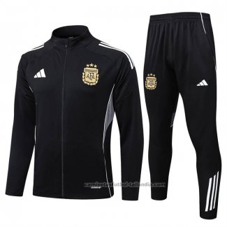 Chandal de Chaqueta del Argentina Nino 25/26 Negro