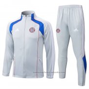 Chandal de Chaqueta del Bayern Munich Nino 25/26 Gris