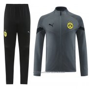 Chandal de Chaqueta del Borussia Dortmund 22/23 Gris