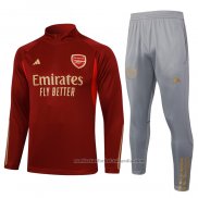 Chandal de Sudadera del Arsenal 23/24 Rojo