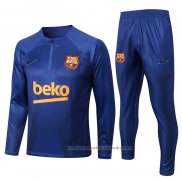 Chandal de Sudadera del Barcelona 22/23 Azul