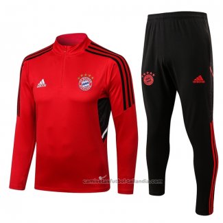 Chandal de Sudadera del Bayern Munich 22/23 Rojo