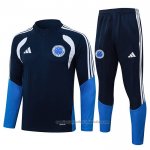Chandal de Sudadera del Cruzeiro 26/27 Azul Oscuro