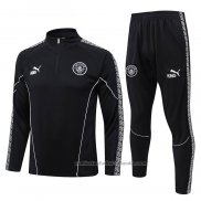 Chandal de Sudadera del Manchester City Nino 25/26 Negro