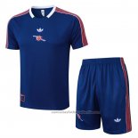 Chandal del Arsenal Manga Corta 25/26 Azul - Pantalon Corto