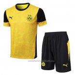 Chandal del Borussia Dortmund Manga Corta 25/26 Amarillo - Pantalon Corto