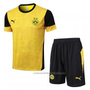 Chandal del Borussia Dortmund Manga Corta 25/26 Amarillo - Pantalon Corto