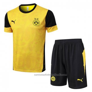 Chandal del Borussia Dortmund Manga Corta 25/26 Amarillo - Pantalon Corto