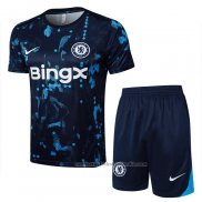 Chandal del Chelsea Manga Corta 24/25 Azul - Pantalon Corto