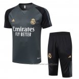 Chandal del Real Madrid Manga Corta 23/24 Verde - Pantalon Corto