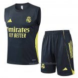 Chandal del Real Madrid Sin Mangas 25/26 Gris