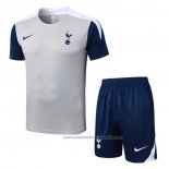 Chandal del Tottenham Hotspur Manga Corta 25/26 Gris - Pantalon Corto