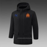 Chaqueta Invierno del Olympique Marsella 24/25 Negro