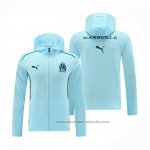 Chaqueta con Capucha del Olympique Marsella 24/25 Azul