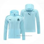 Chaqueta con Capucha del Olympique Marsella 24/25 Azul