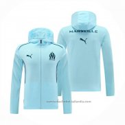 Chaqueta con Capucha del Olympique Marsella 24/25 Azul